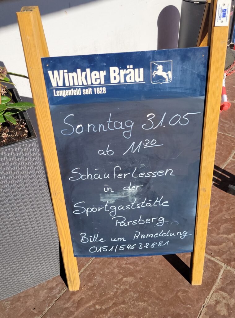 Schäuferl essen 31.05.26